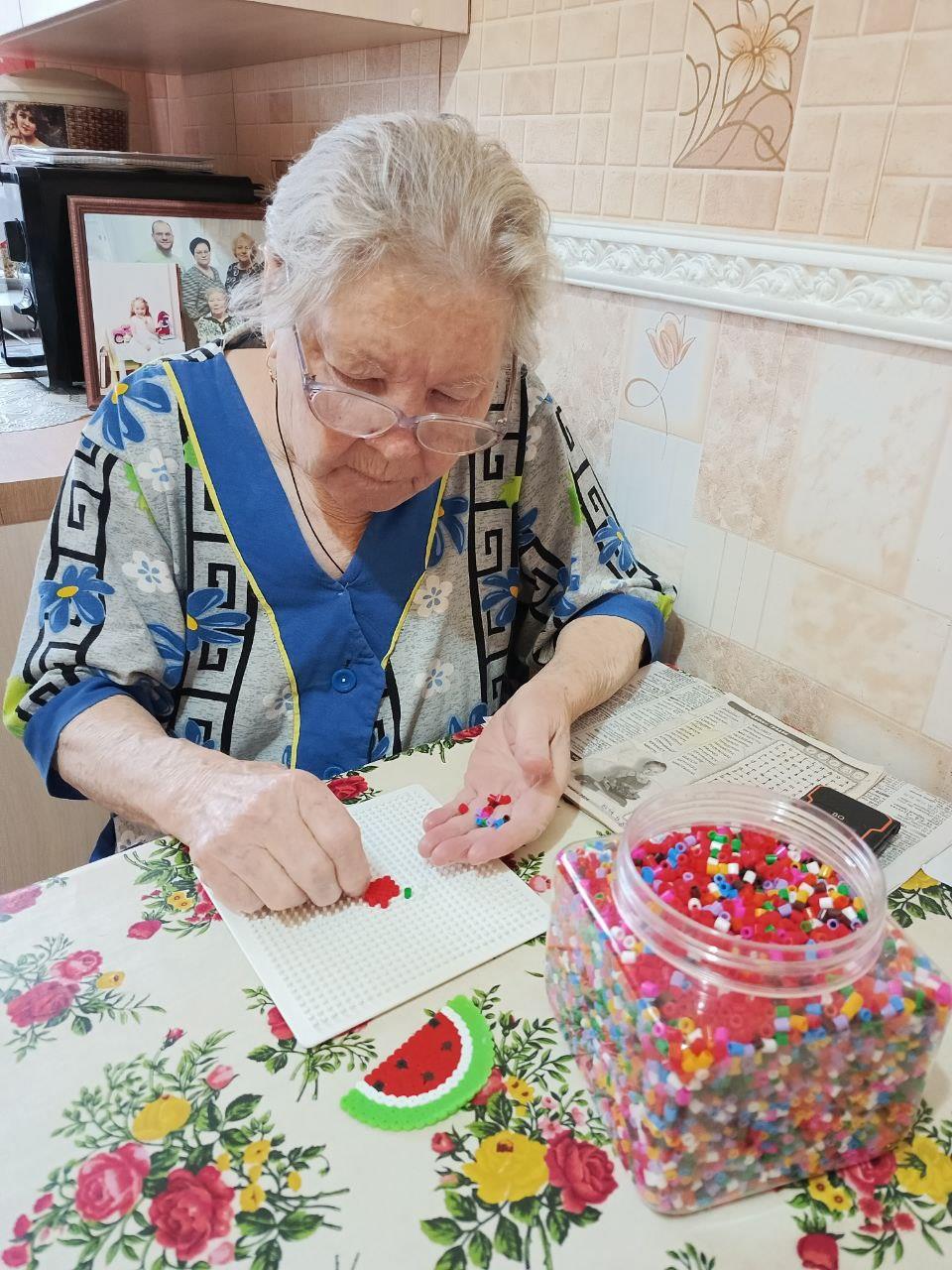 Занятие с использованием термомозаики