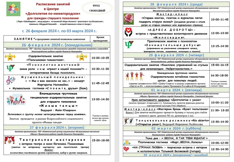 Долголетие по-нижегородски