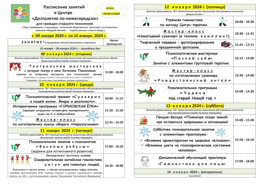 Долголетие по-нижегородски