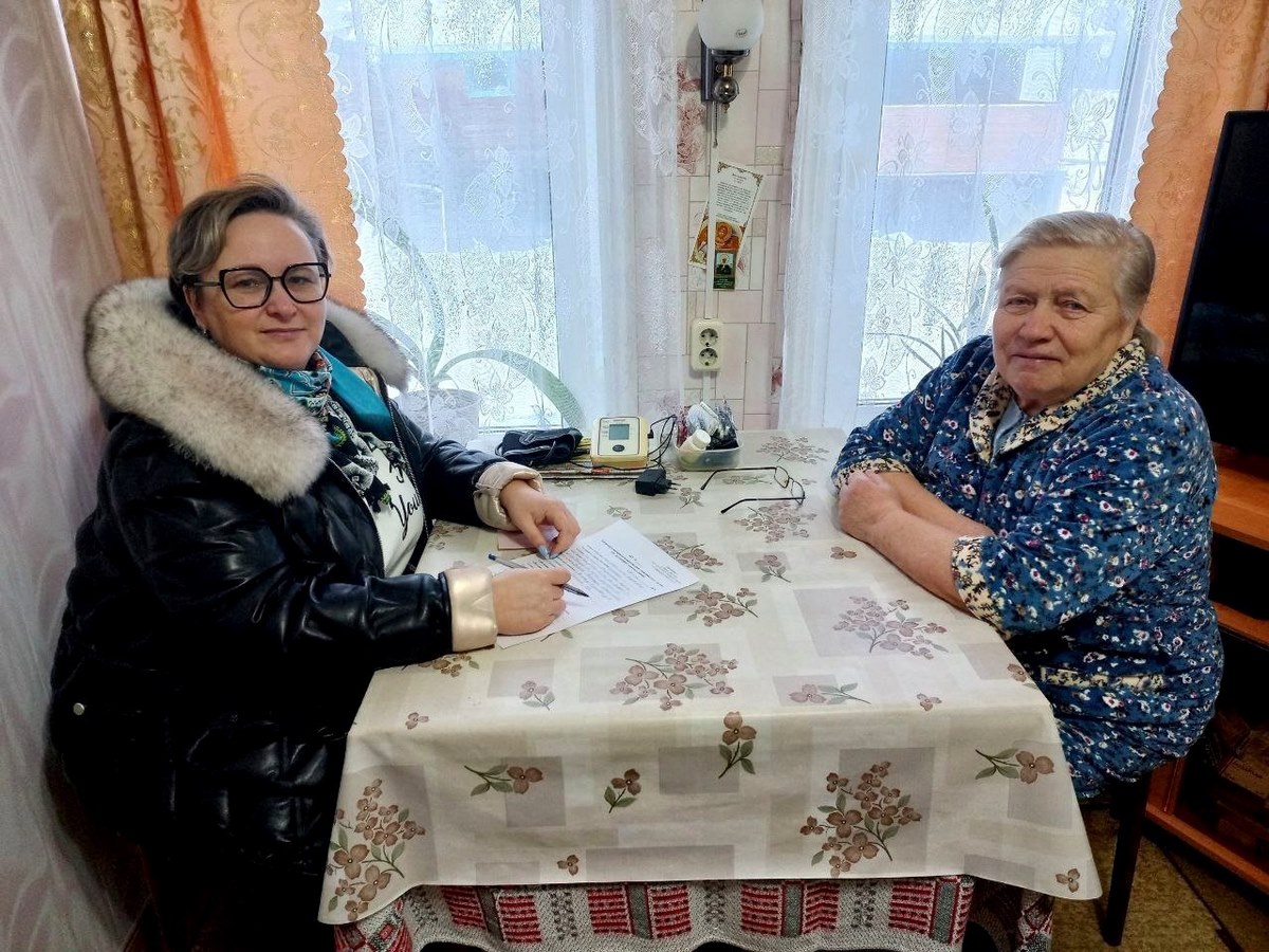 Завершающий выезд мобильной бригады в село Панино.