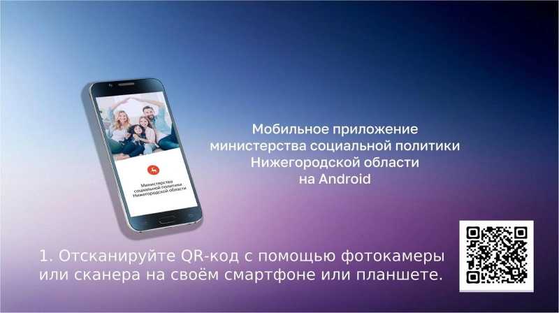 Электронные сервисы министерства социальной политики Нижегородской области
