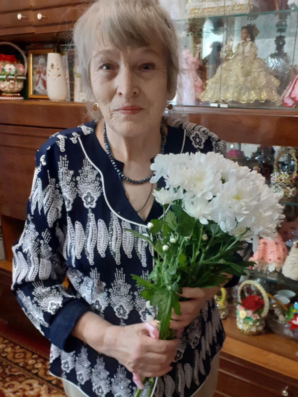 80 летний юбилей отмечает Абрамова Лидия Григорьевна