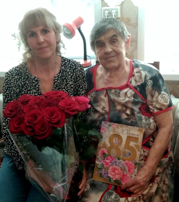 85 летний юбилей отметила жительница д. Болтино Маркова Валентина Ивановна