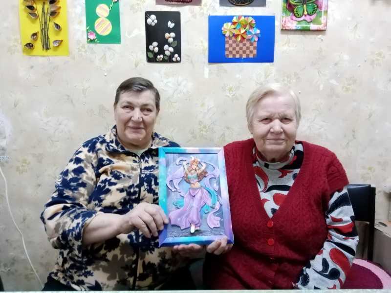Занятие по изготовлению картины в технике бумагопластики «Магия танца. Великолепие Востока».