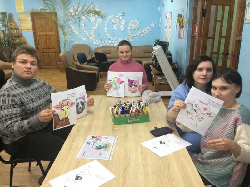 Мастер-класс в клубе «Поверь в себя» для детей с РАС и другими ментальными нарушениями.