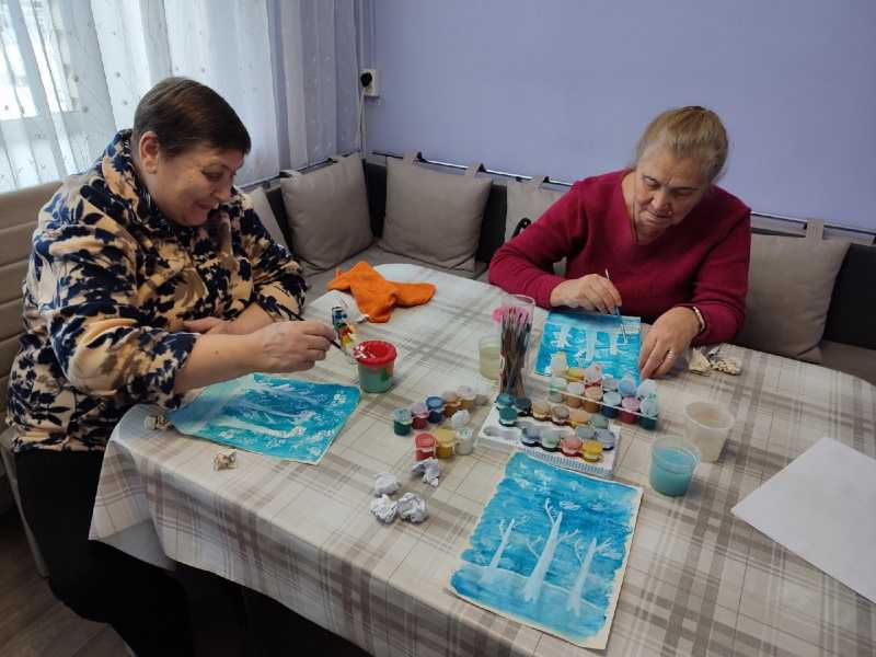 Занятия по арт-терапии в ОДП