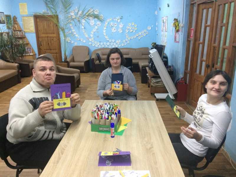 Занятие в клубе «Поверь в себя» для детей с РАС и другими ментальными нарушениями
