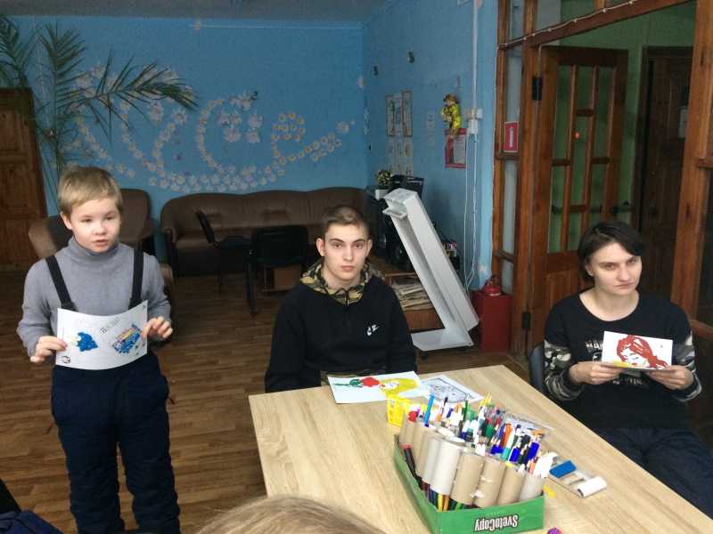 Занятие в клубе «Поверь в себя» для детей с РАС и другими ментальными нарушениями