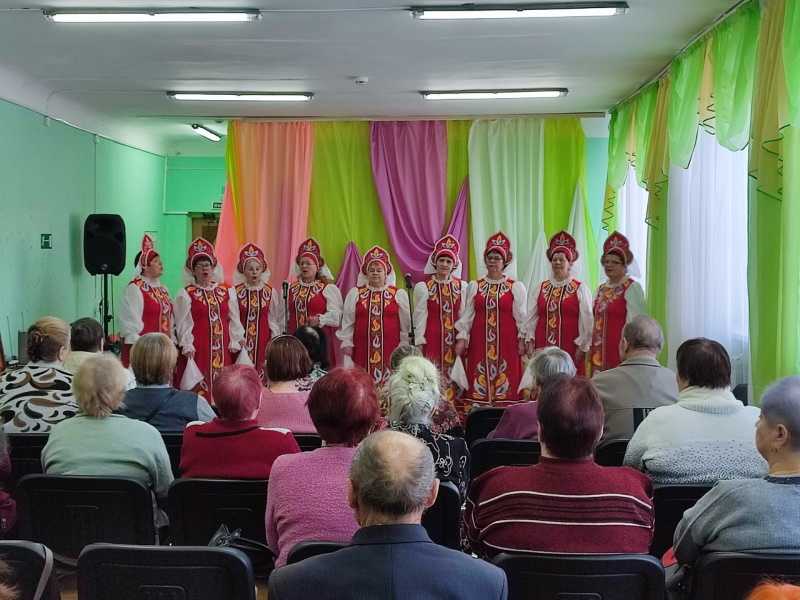 Выступление  Н. Дмитриевского  хора «Россиянка» в ОДП.