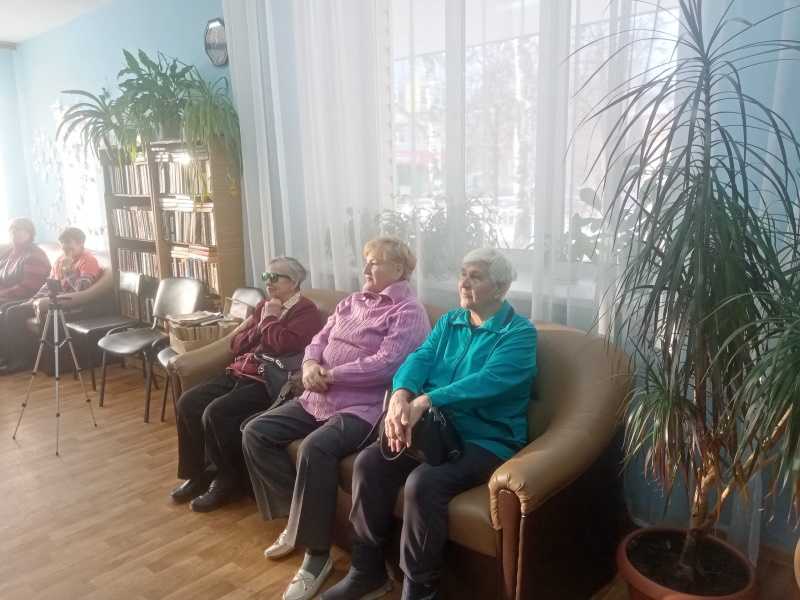 Выступление сотрудницы библиотеки «Отчий край» в ОДП