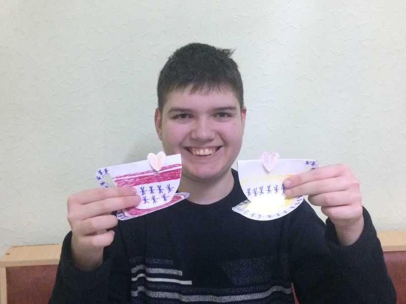 Занятие в клубе «Поверь в себя» для детей с ОВЗ